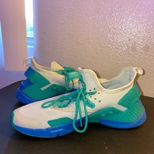 Nike air huarache drift - barley green blue orbit